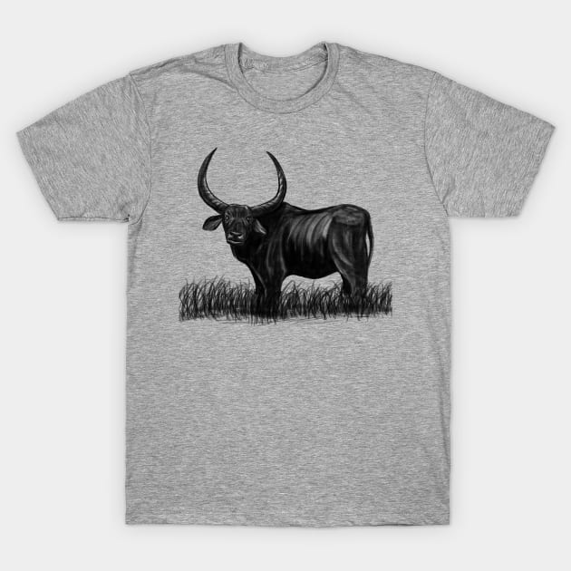 Wild Buffalo T-Shirt by Aniket Patel